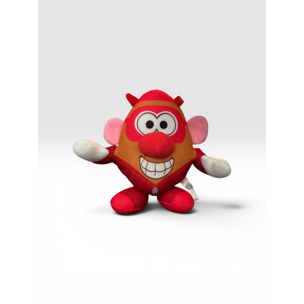 Mr Potato Head Red Superhero Devil Plush Stuffed Animal Toy 7 Inch Hasbro